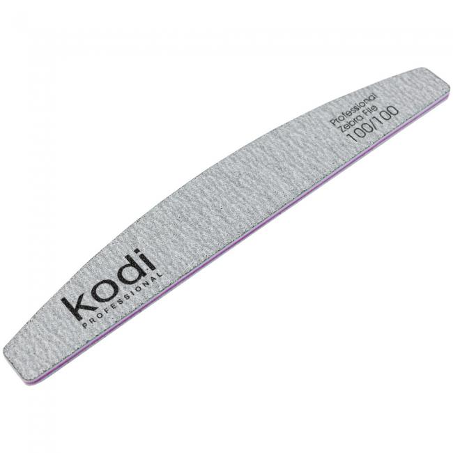 № 89 Nail File "Crescent" 100/100 (Color: Gray, Size: 178/28/4)